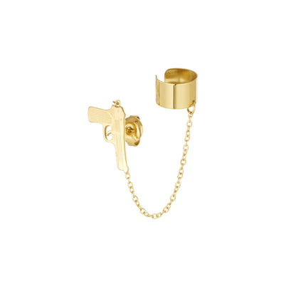 Gun Ear Cuff Earring