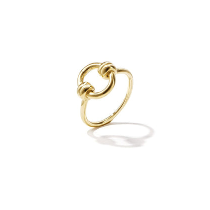 Halo Ring Goud