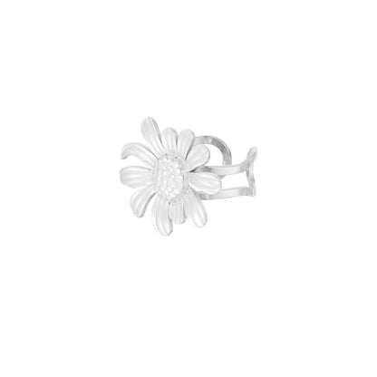 Happy Daisy Ring Zilver