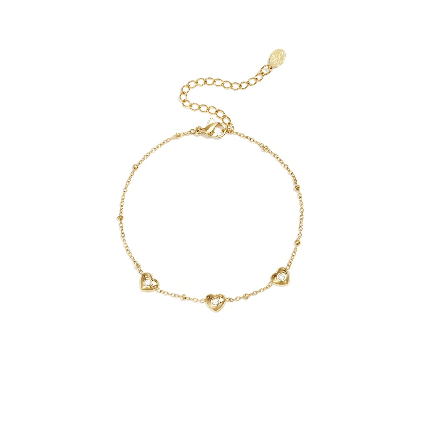 Heart Glow Armband Goud