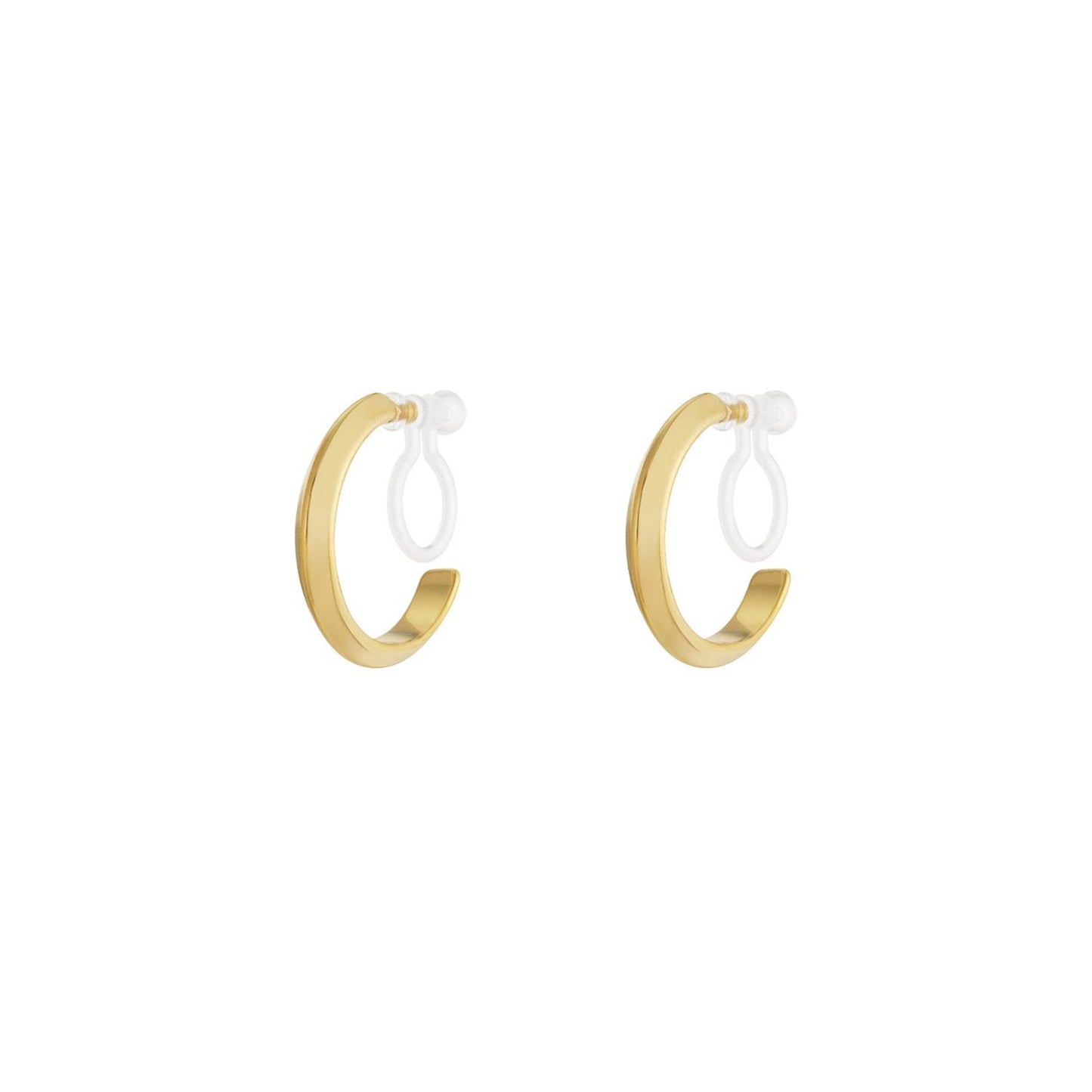 Hoop Clipoorbellen Small Goud
