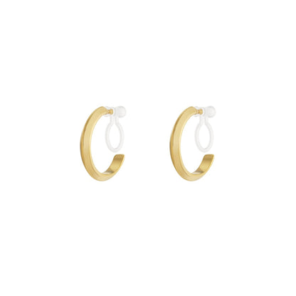 Hoop Clipoorbellen Small Goud