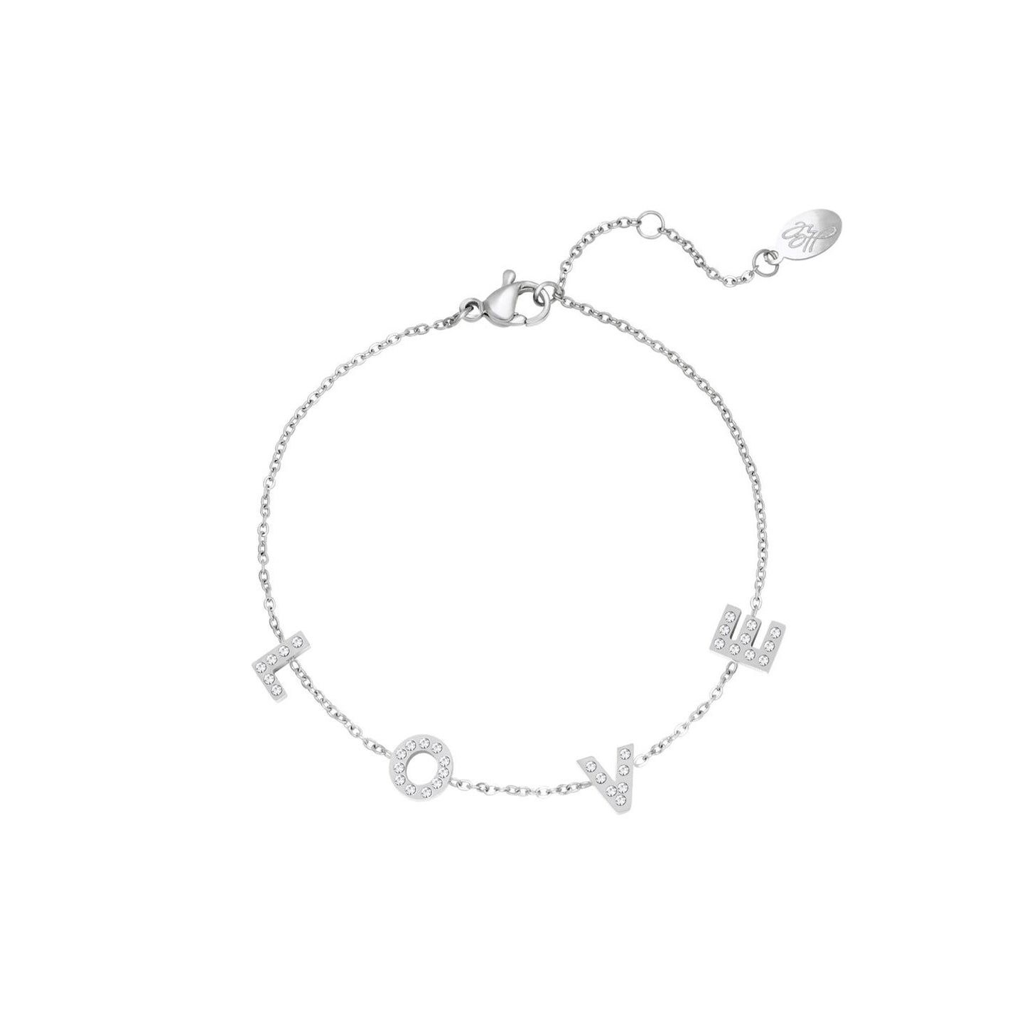 Love Armband Zilver