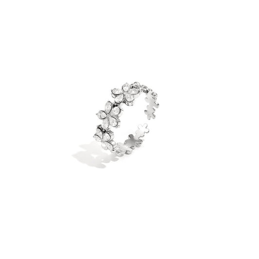 Lucky Spark Ring Zilver