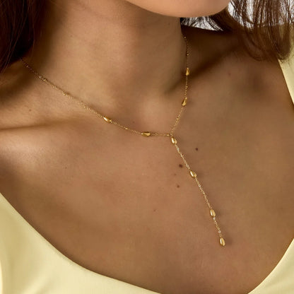 Luxe Y Ketting Goud