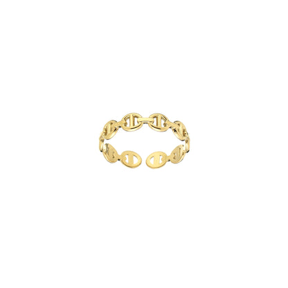 Minimal Muse Ring Goud