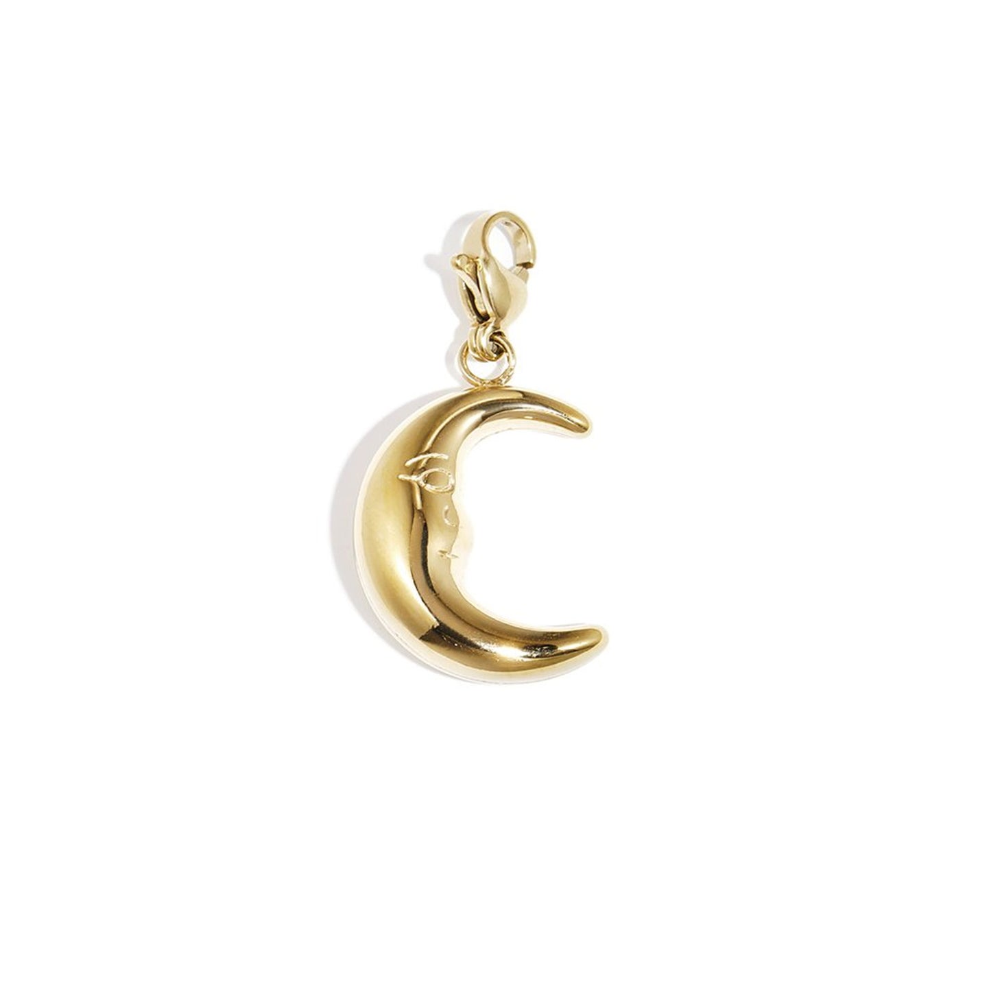 Moon Charm Goud