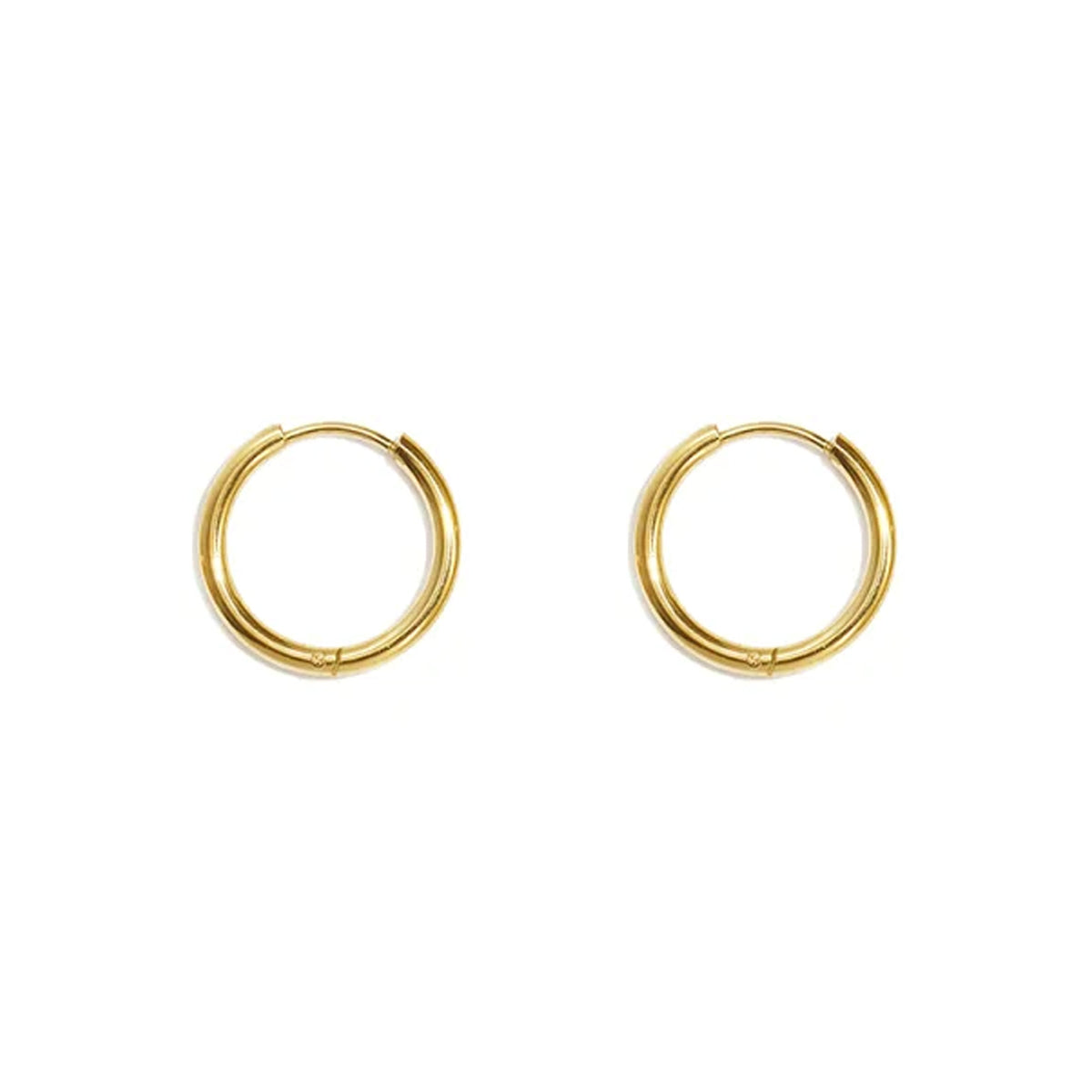 Nova Hoops Medium Oorbellen Goud