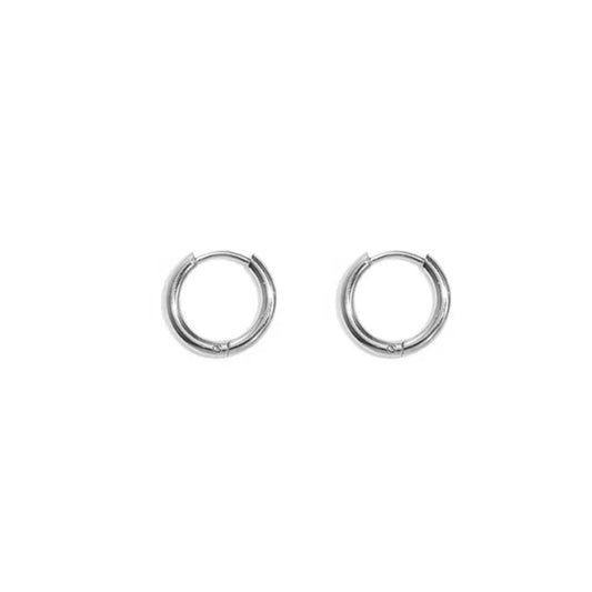Nova Hoops Small Oorbellen Zilver