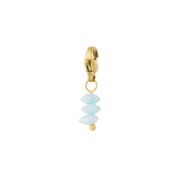 Ocean Stone Charm Goud (diverse kleuren)