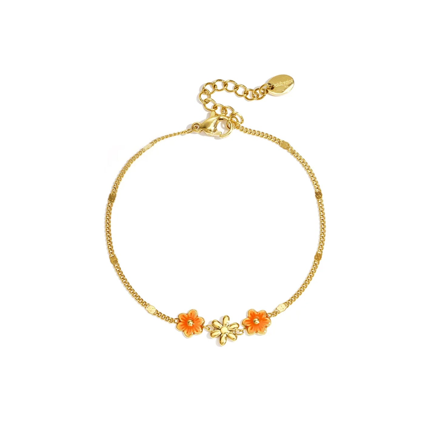 Orange Blossom Armband Goud