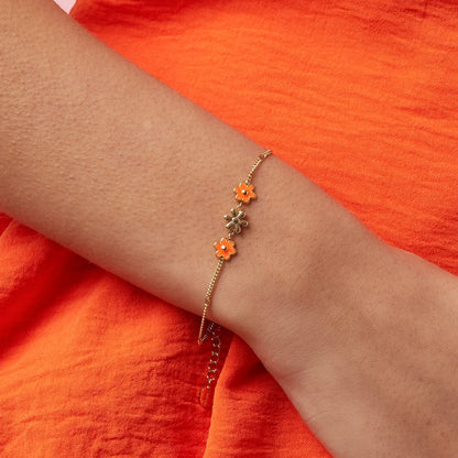 Orange Blossom Armband Goud