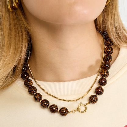 Panther Glow Charm Ketting