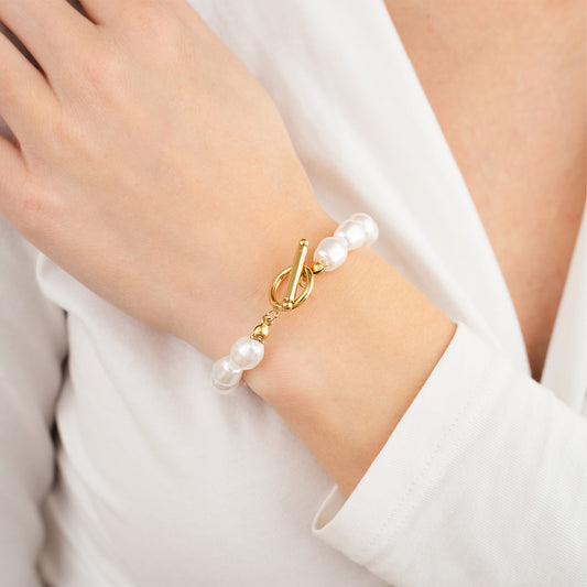 Pearl Majesty Armband Goud