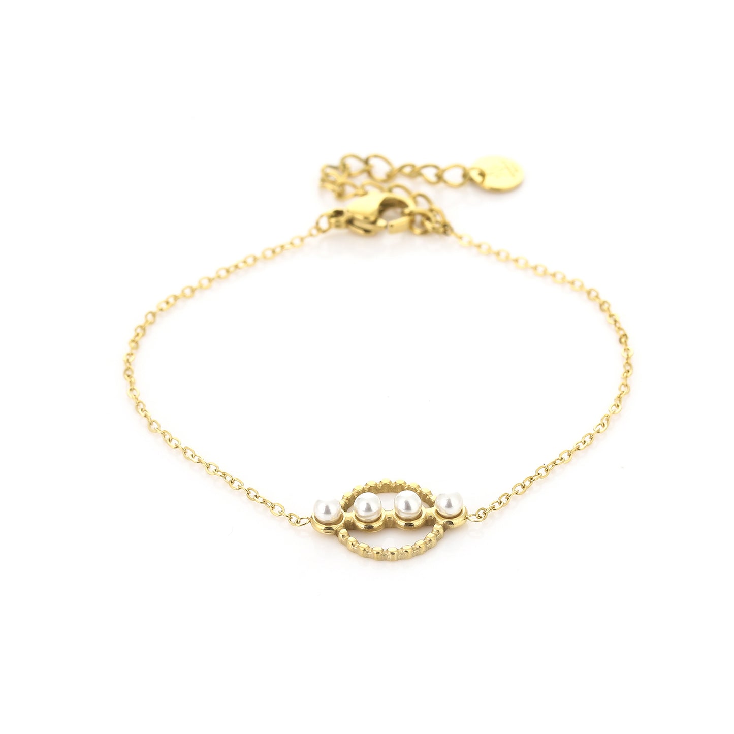 Pearly Armband Goud