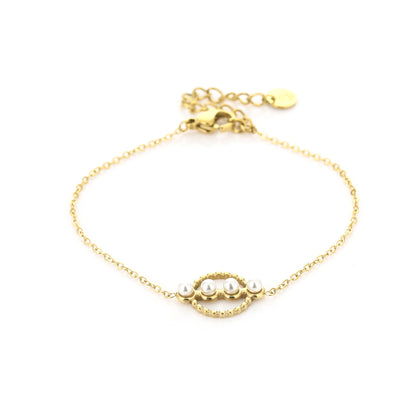 Pearly Armband Goud