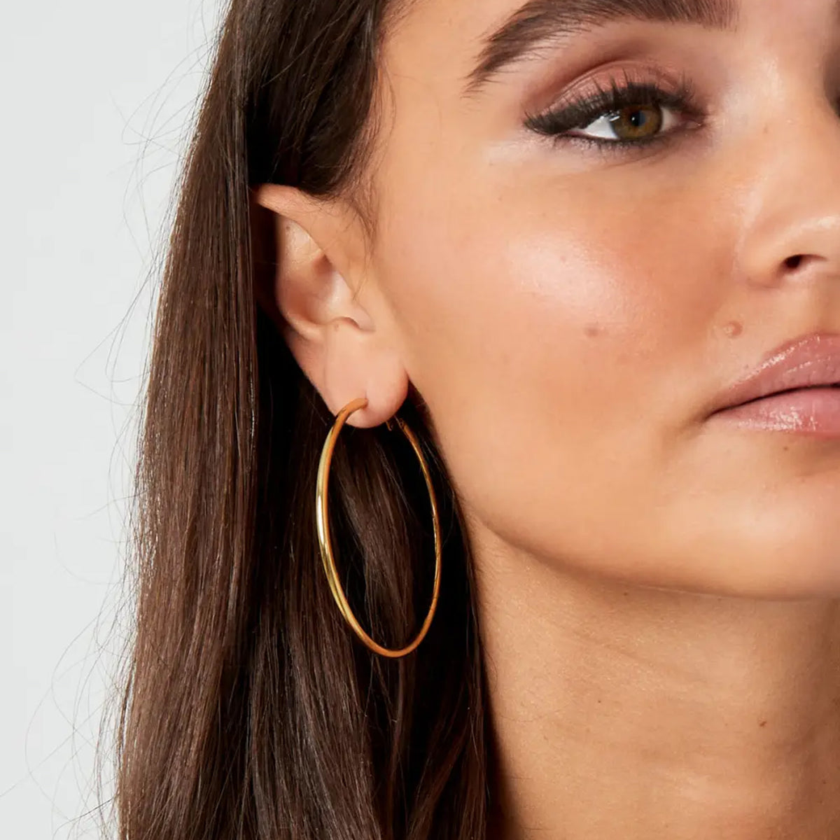 Pure Hoops Oorbellen Goud