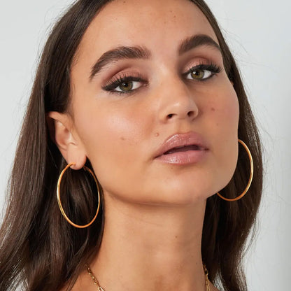 Pure Hoops Oorbellen Goud
