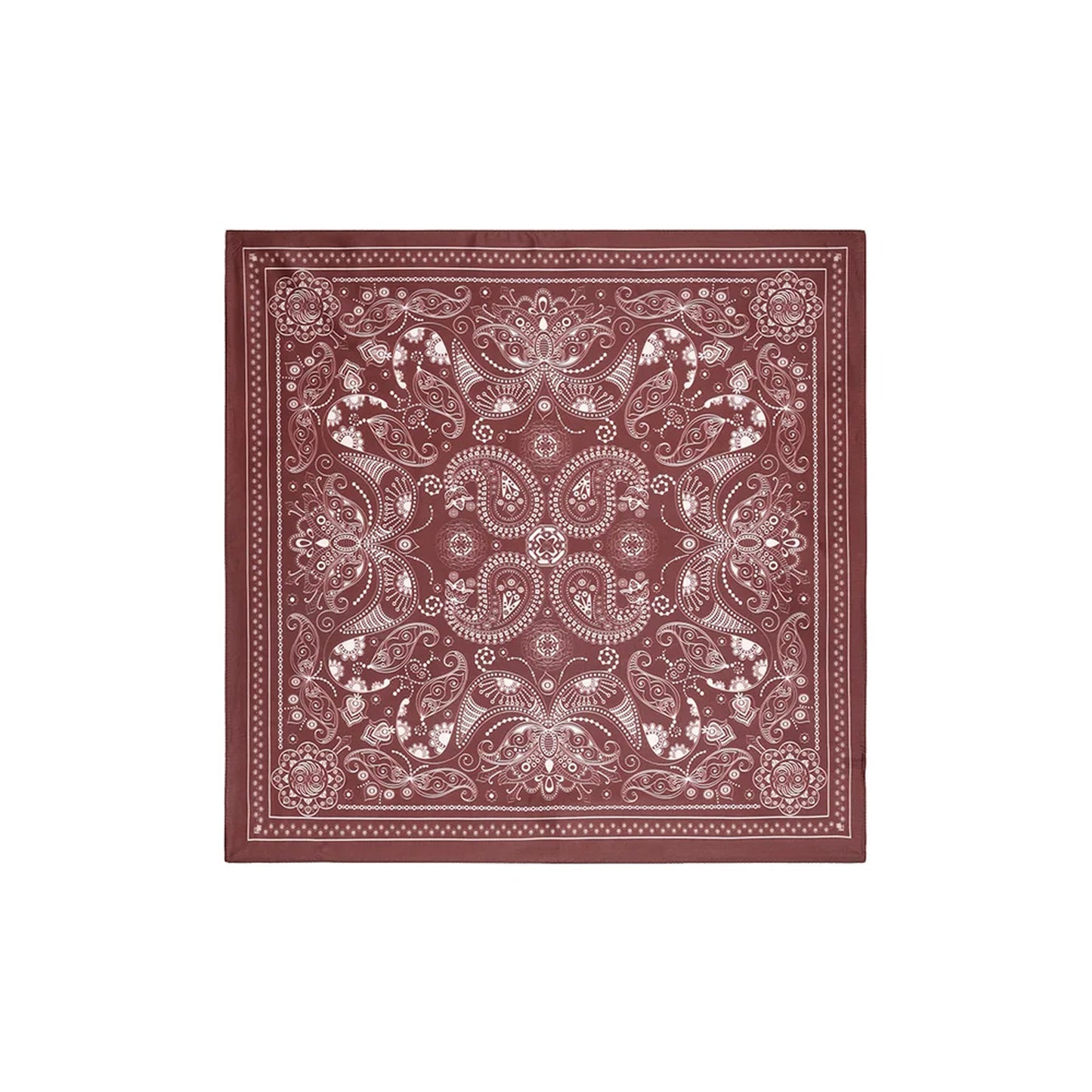 Ruby Paisley Scarf