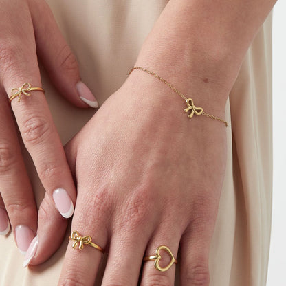 Simpele Strik Armband Zilver