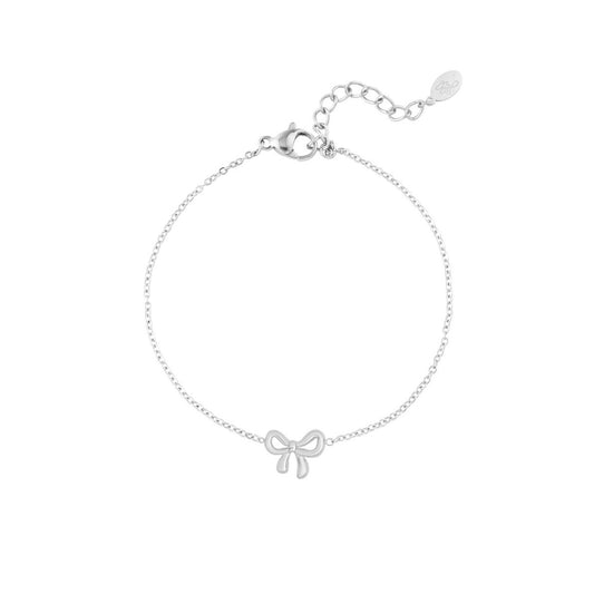 Simpele Strik Armband Zilver