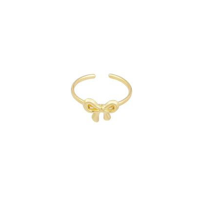 Simpele Strik Ring Goud