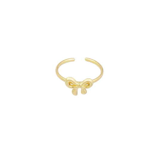 Simpele Strik Ring Goud