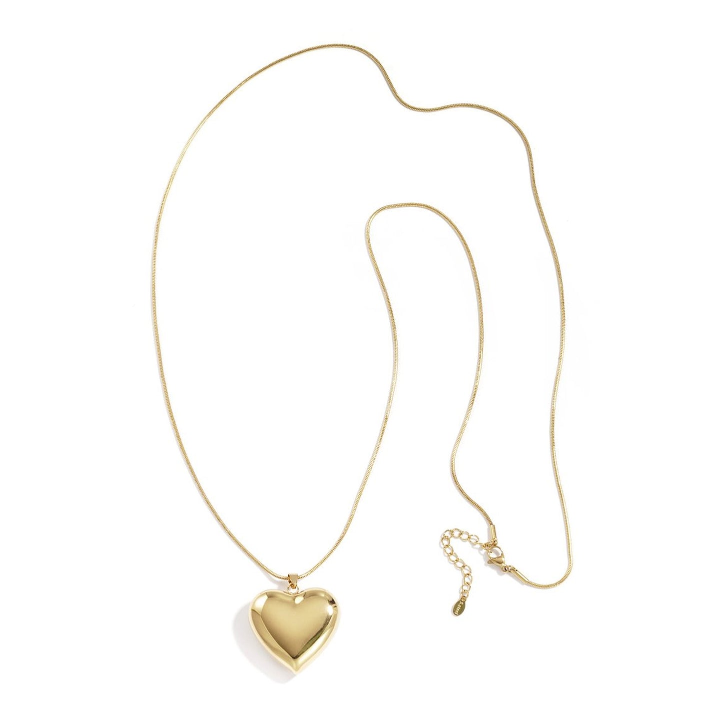 Simple Heart Ketting Goud