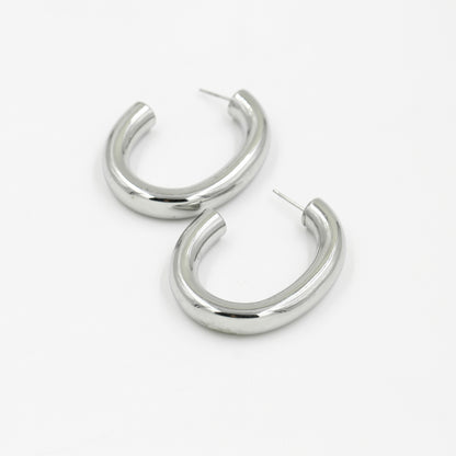 Statement Oorbellen Zilver