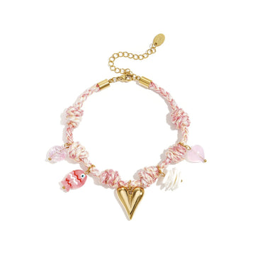 Summer Blush Armband Goud (diverse kleuren)