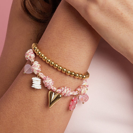 Summer Blush Armband Goud