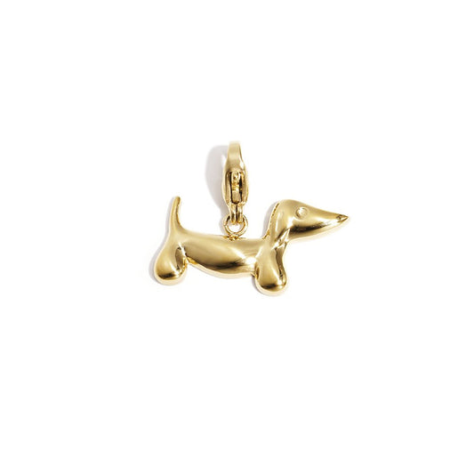 Teckel Glow Charm Goud