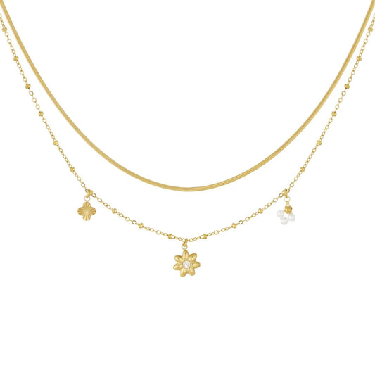 Sweet Layer Ketting Goud