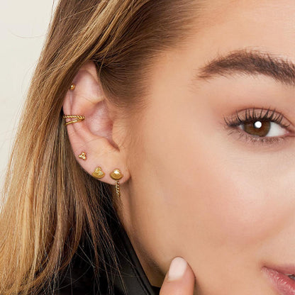 Twist & Shine Earcuff Zilver