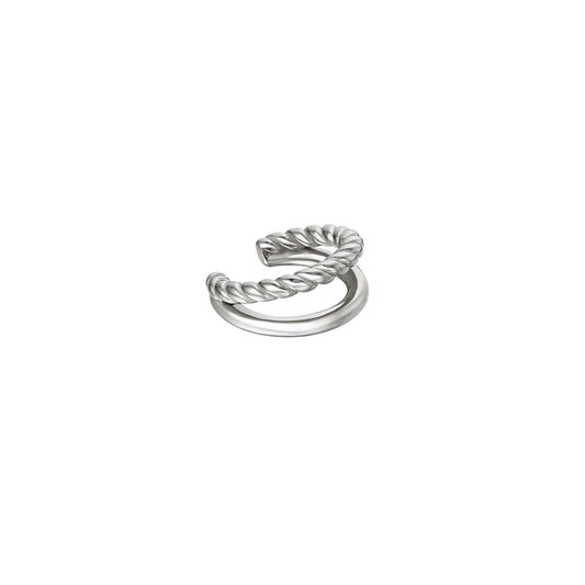 Twist & Shine Earcuff Zilver