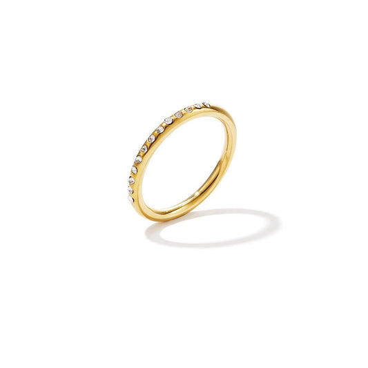 White Bliss Ring Goud