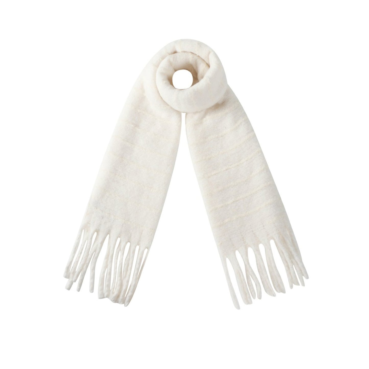 Daily Stripe Sjaal - Wit