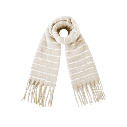 Daily Stripe Sjaal - Créme